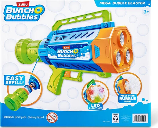 Bunch O Bubbles - Mega Bubble Blaster Sæbeboble Pistol - S1