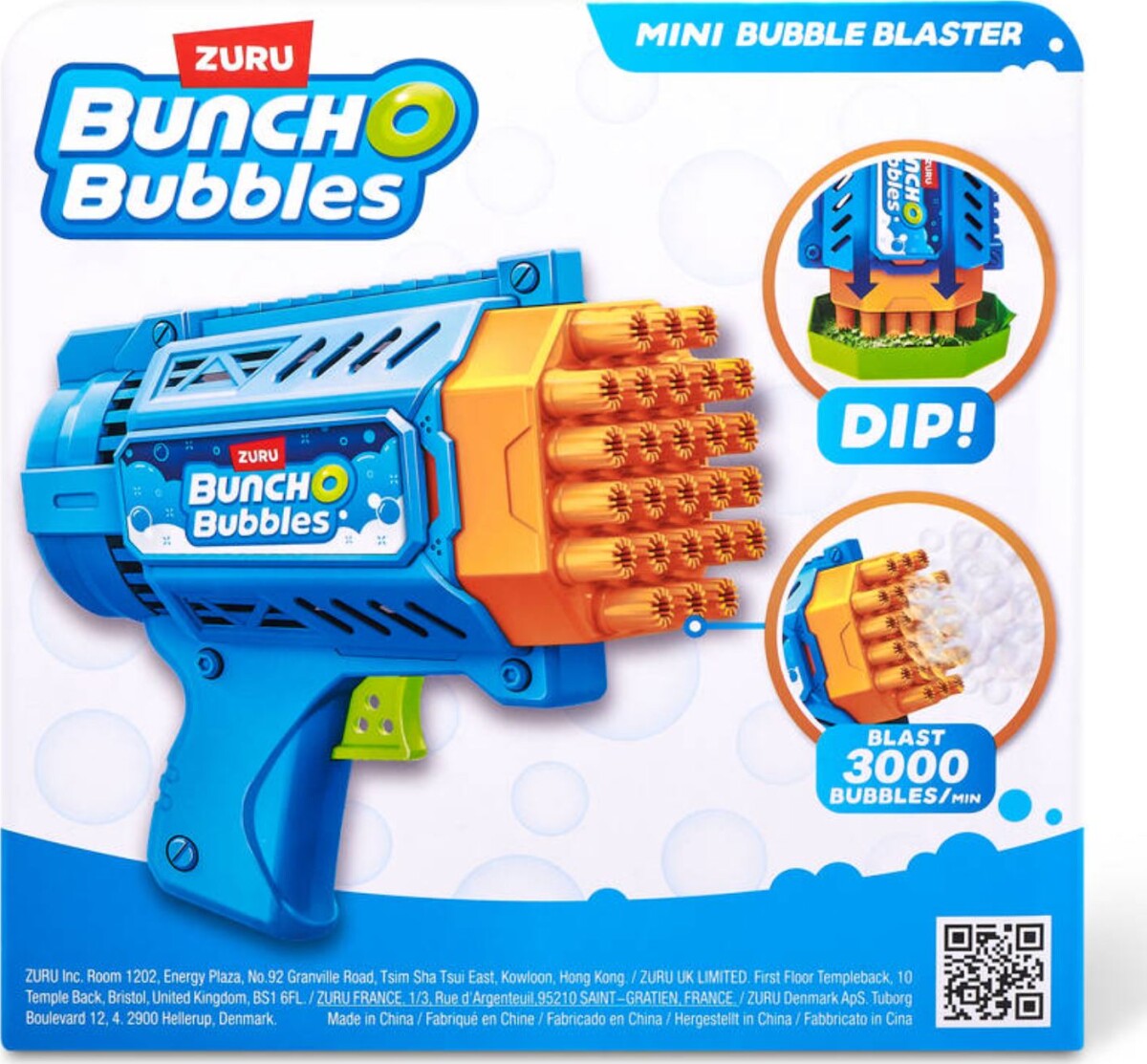 Bunch O Bubbles - Blaster Sæbeboble Pistol - Small - Zuru