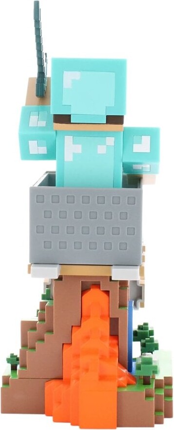 Cable Guys - Controller Holder - Minecraft Steve In Diamond Armour Rest