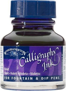 Winsor Newton - Calligraphy Ink - Blæk - Violet 30 Ml
