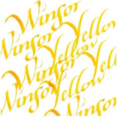Winsor Newton - Calligraphy Ink - Blæk - Winsor Yellow 30 Ml