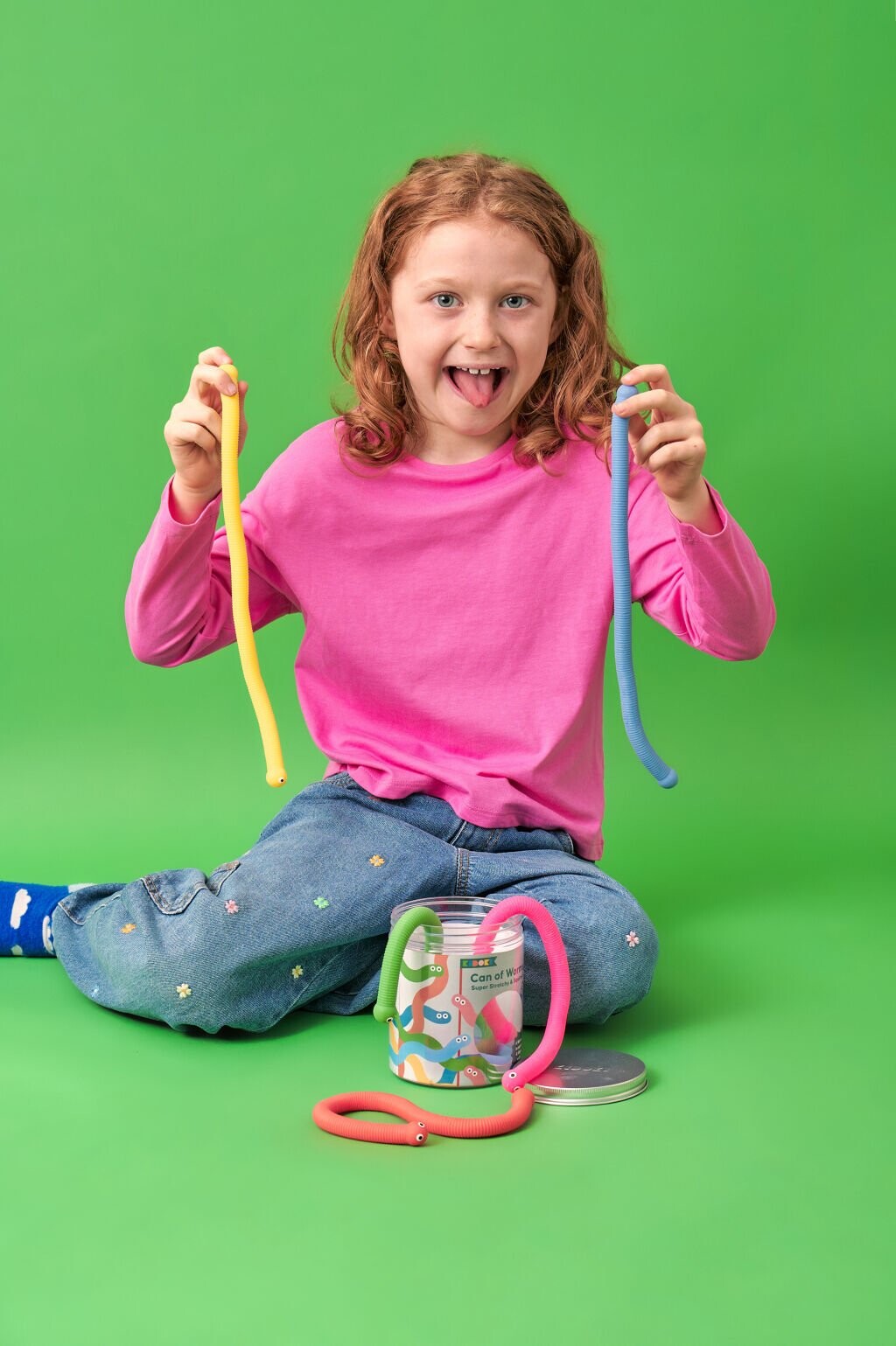 Kikkerland - Kidoki - Fidget Toys - Orme I Dåse