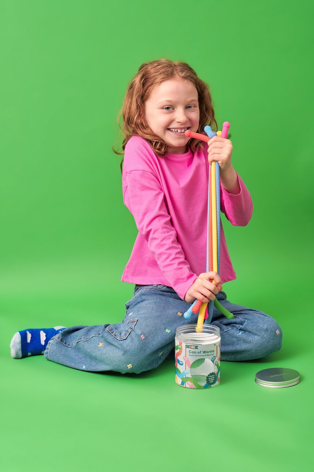 Kikkerland - Kidoki - Fidget Toys - Orme I Dåse