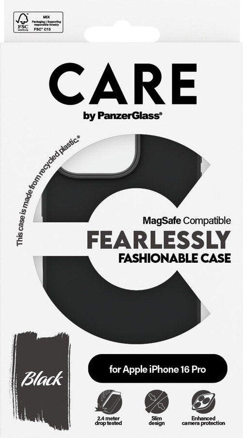 Care By Panzerglass - Iphone 16 Pro - Cover - Magsafe - Sort
