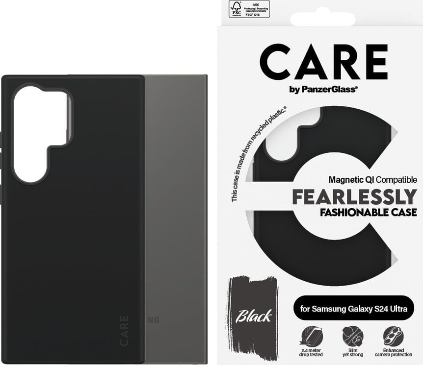 Care By Panzerglass - Samsung Galaxy S24 Ultra - Cover - Sort