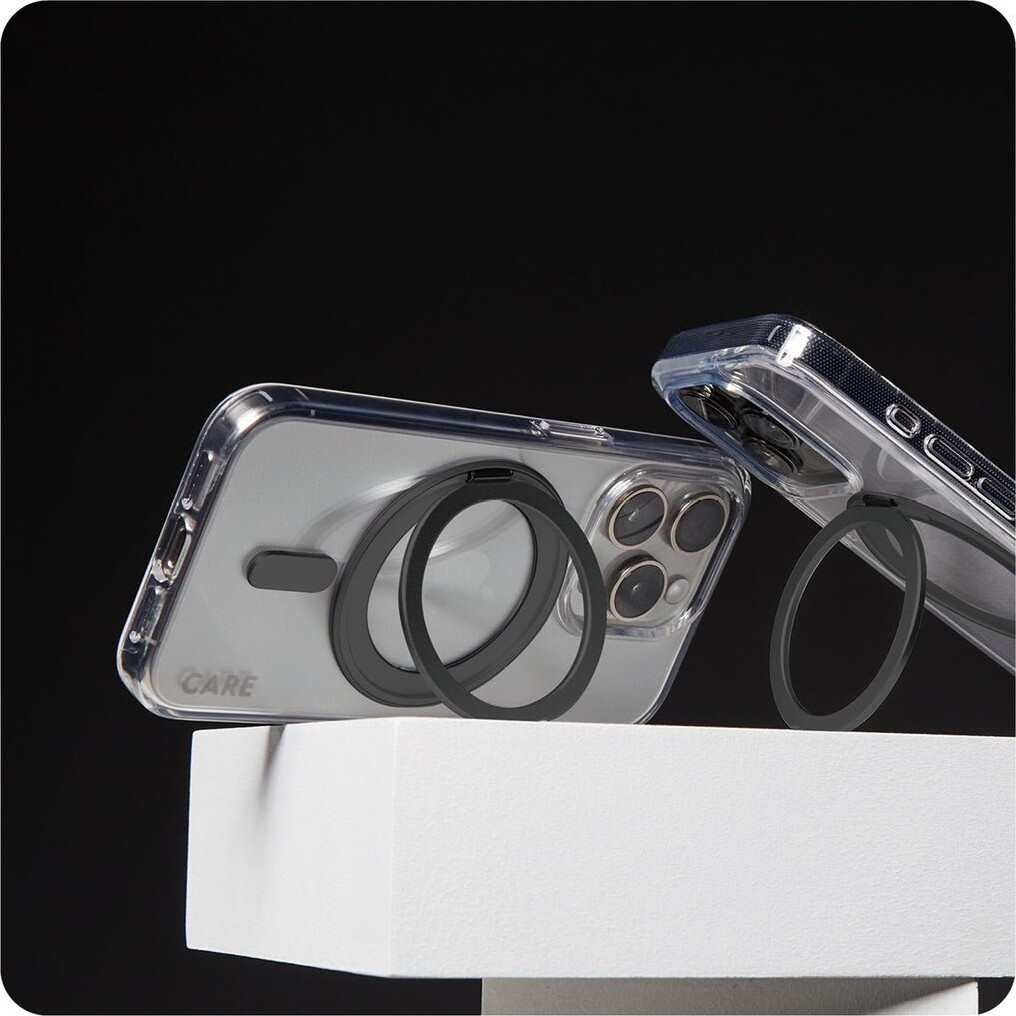 Care By Panzerglass - Iphone 16 Pro - Cover - Gennemsigtig Sort