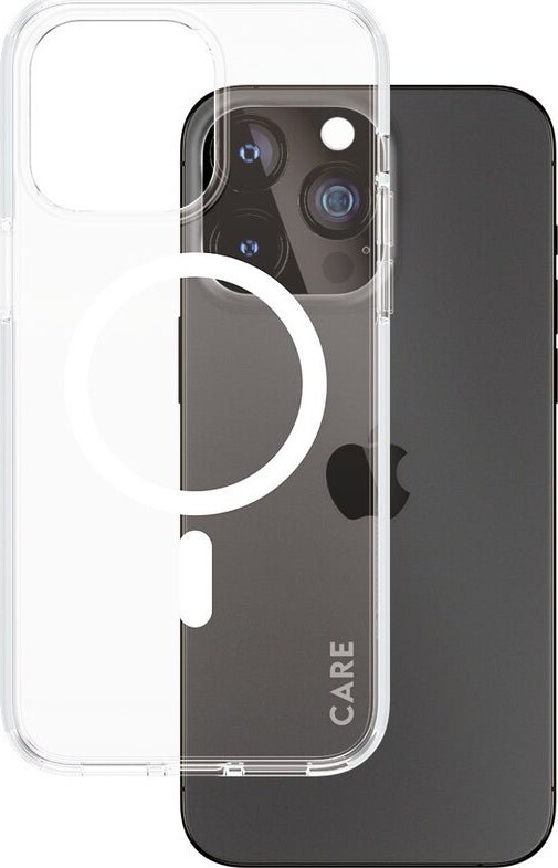 Care By Panzerglass - Iphone 15 Pro Max - Cover - Gennemsigtig Hvid