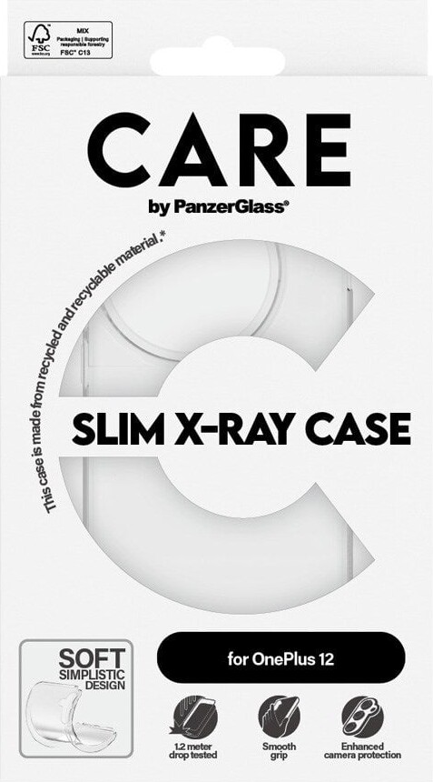 Care By Panzerglass - Oneplus 12 - Cover - Gennemsigtig