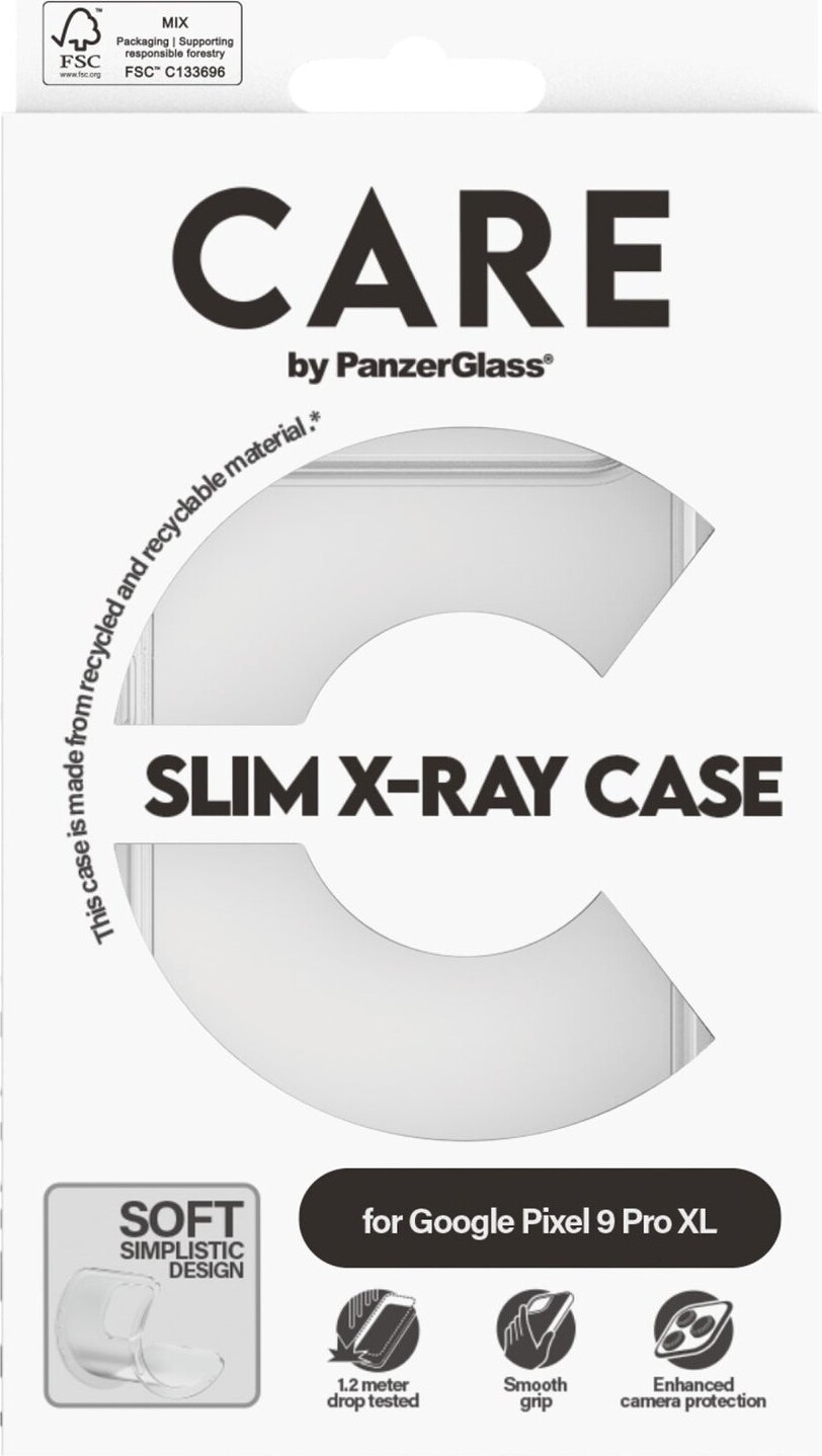 Care By Panzerglass - Google Pixel 9 Pro Xl - Cover - Gennemsigtig