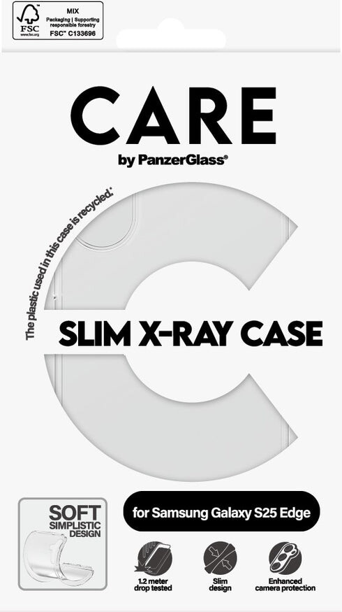 Panzerglass - Soft Cover - Transparent - Samsung Galaxy S25 Edge