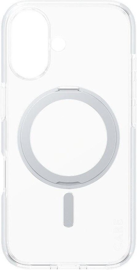 Care By Panzerglass - Iphone 16 - Cover - Gennemsigtig Sølv