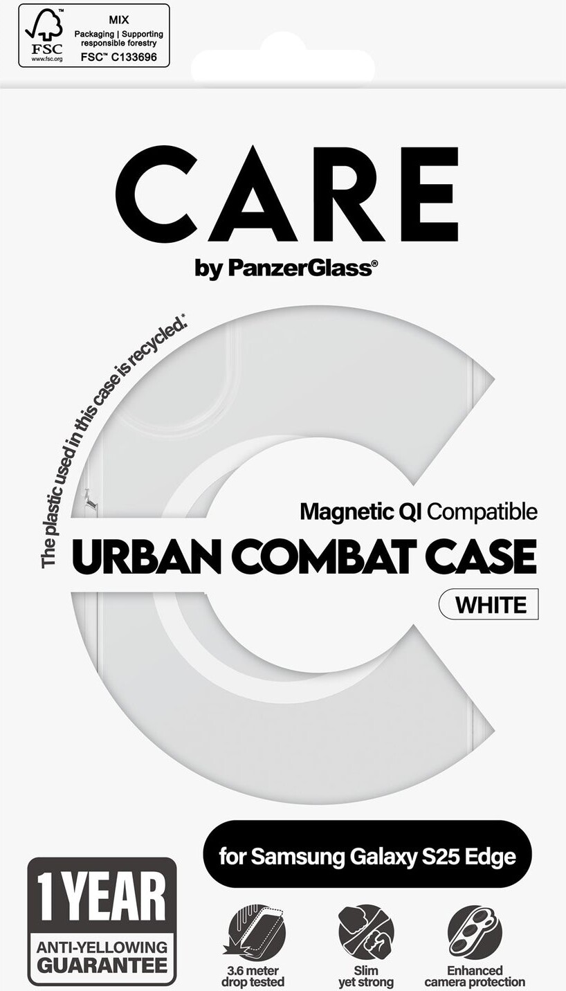 Panzerglass - Qi-Kompatibel Cover - Samsung Galaxy S25 Edge