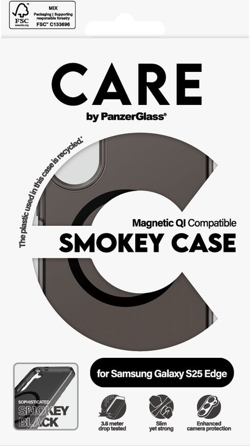 Panzerglass - Qi-Kompatibel Cover - Samsung Galaxy S25 Edge