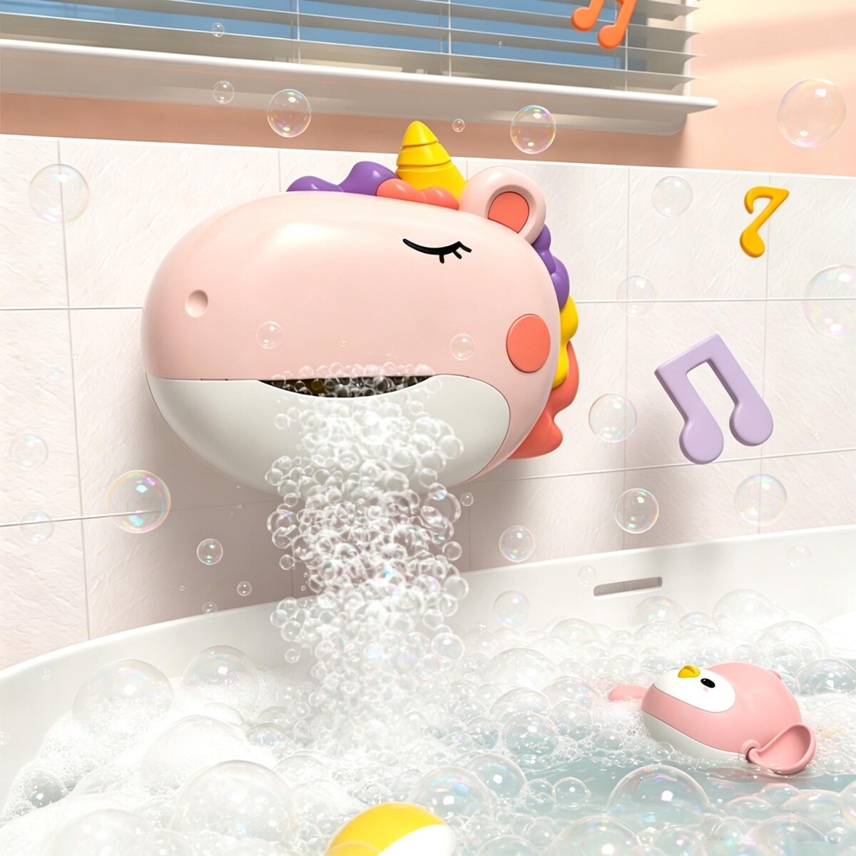 Carlo Baby - Musical Bubble Unicorn 18M