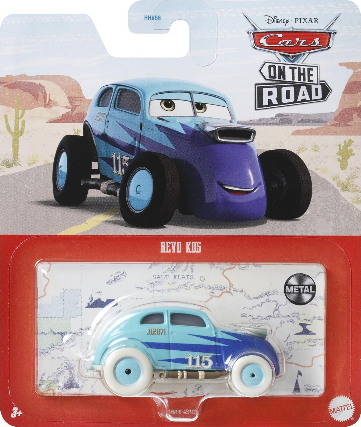 Disney Cars Bil - Revo Kos - Metal - 1 55