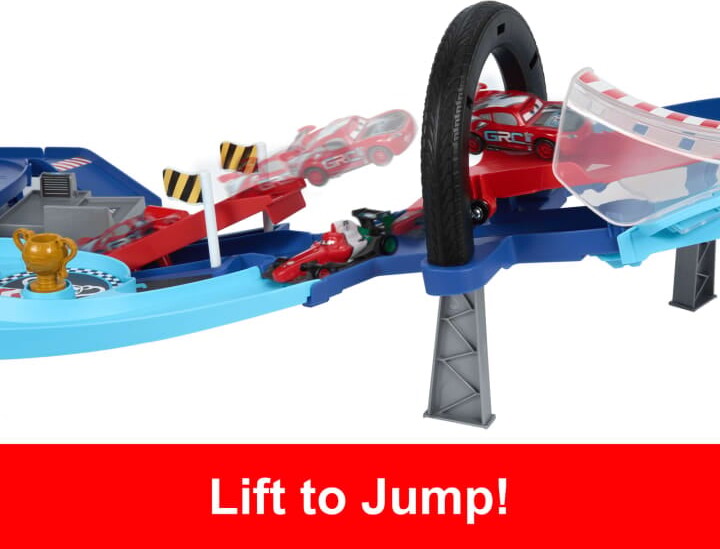 Disney Cars - Grc Jumping Raceway - Bilbane Sæt