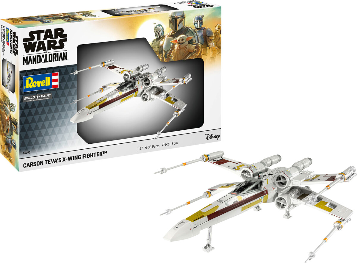 Revell - Star Wars Carson Teva S X-Wing Fighter - 1 57 - Level 3 - 06790