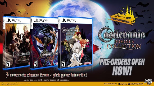 Castlevania Dominus Collection Portrait Cover Limited Run