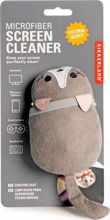Kikkerland - Katteformet Mikrofiberklud