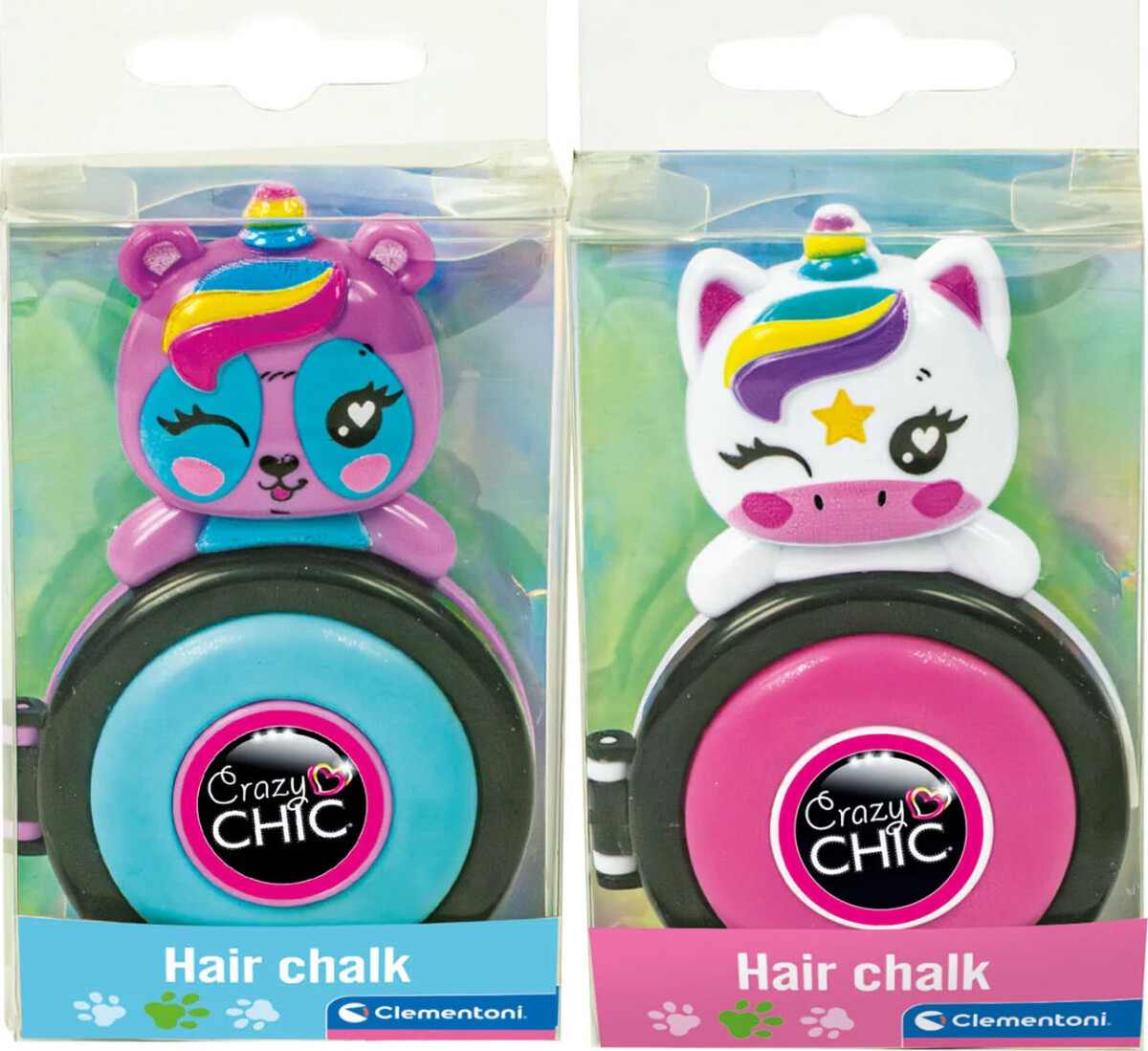 Clementoni - Crazy Chic Lovely - Hårkridt Til Børn - Overraskelse