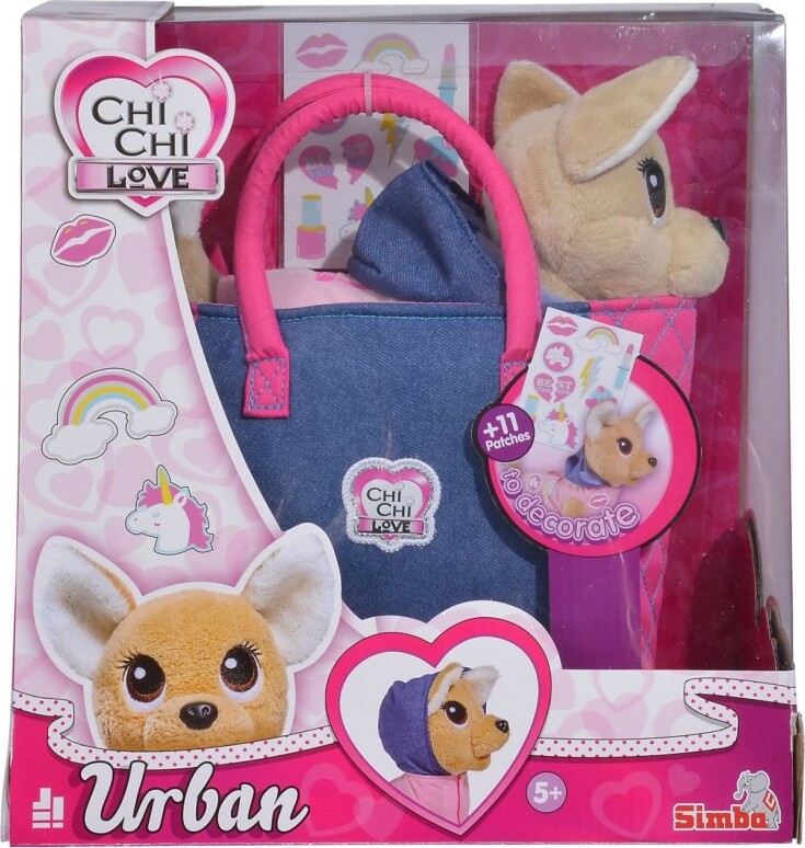 Chi Chi Love - Hundehvalp Med Taske - Urban - 20 Cm