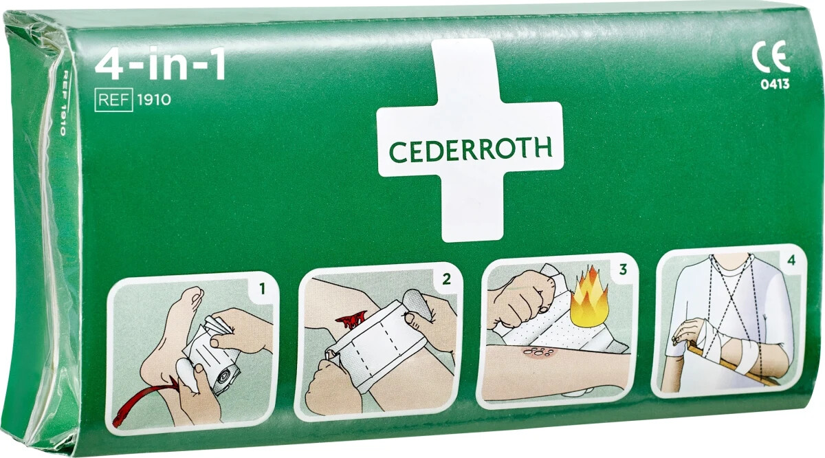 Cederroth - Blood Stoppers 4 In 1