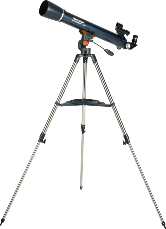 Celestron - Astromaster Lt 70Az Stjernekikkert Med Telefonadapter Og Måne