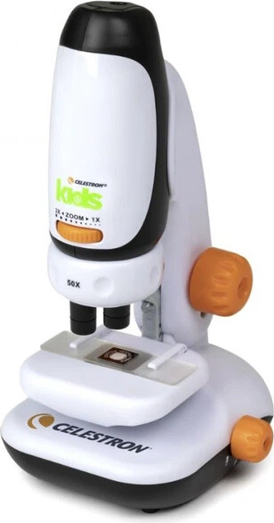 Mikroskop Til Børn Med Smartphone Adapter - Celestron