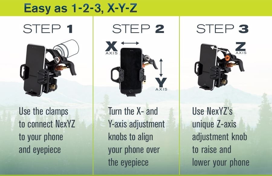 Celestron - Nexyz 3 Mobil Adapter