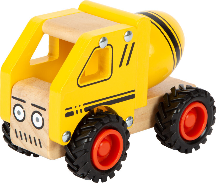 Cementblander Legetøj I Træ - Gul - Small Foot