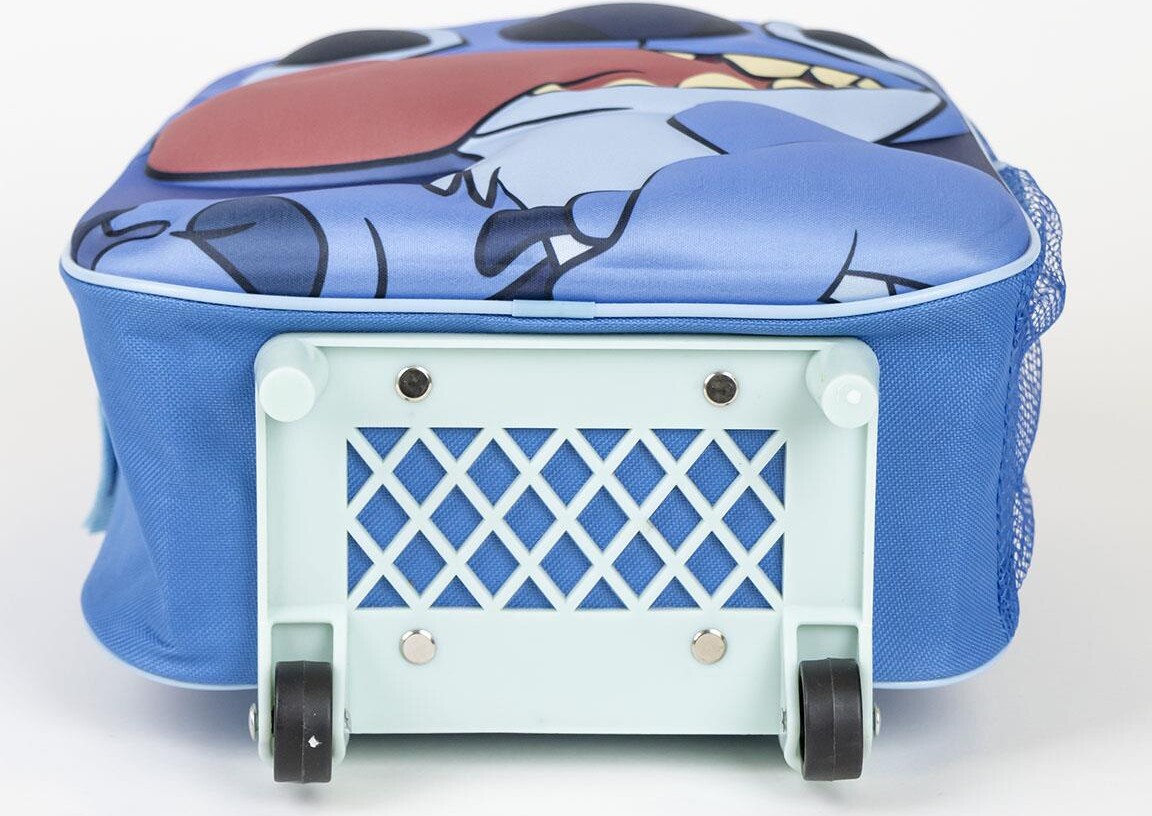 Stitch - 3D Trolley Rygsæk Til Børn - Blå