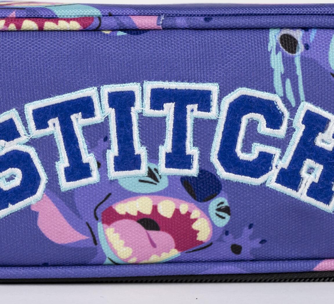 Stitch - Penalhus Til Børn - Lilla