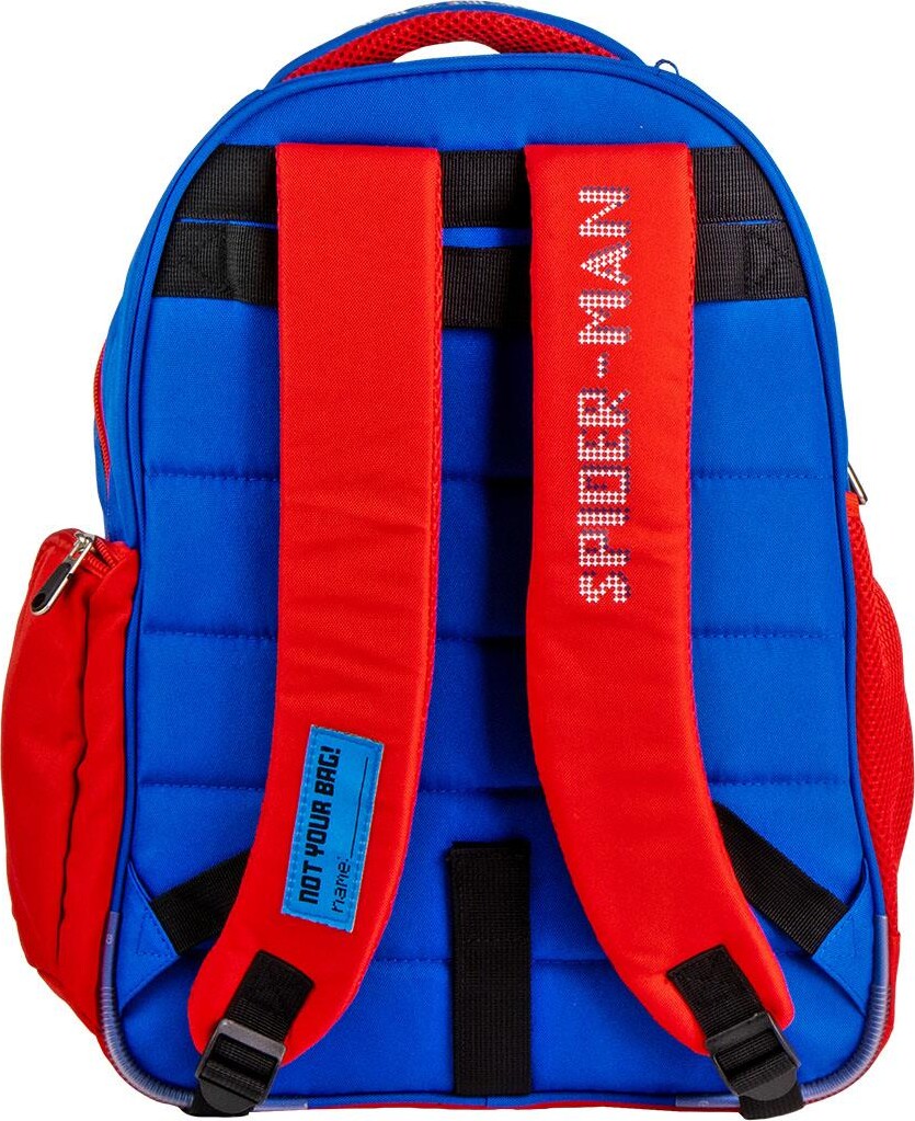 Spider-Man - Skoletaske - Blå Rød - 42 Cm - Cerda