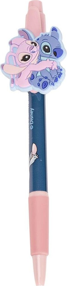 Stitch Angel - Notesbog Sæt Inkl Kuglepen - Blå