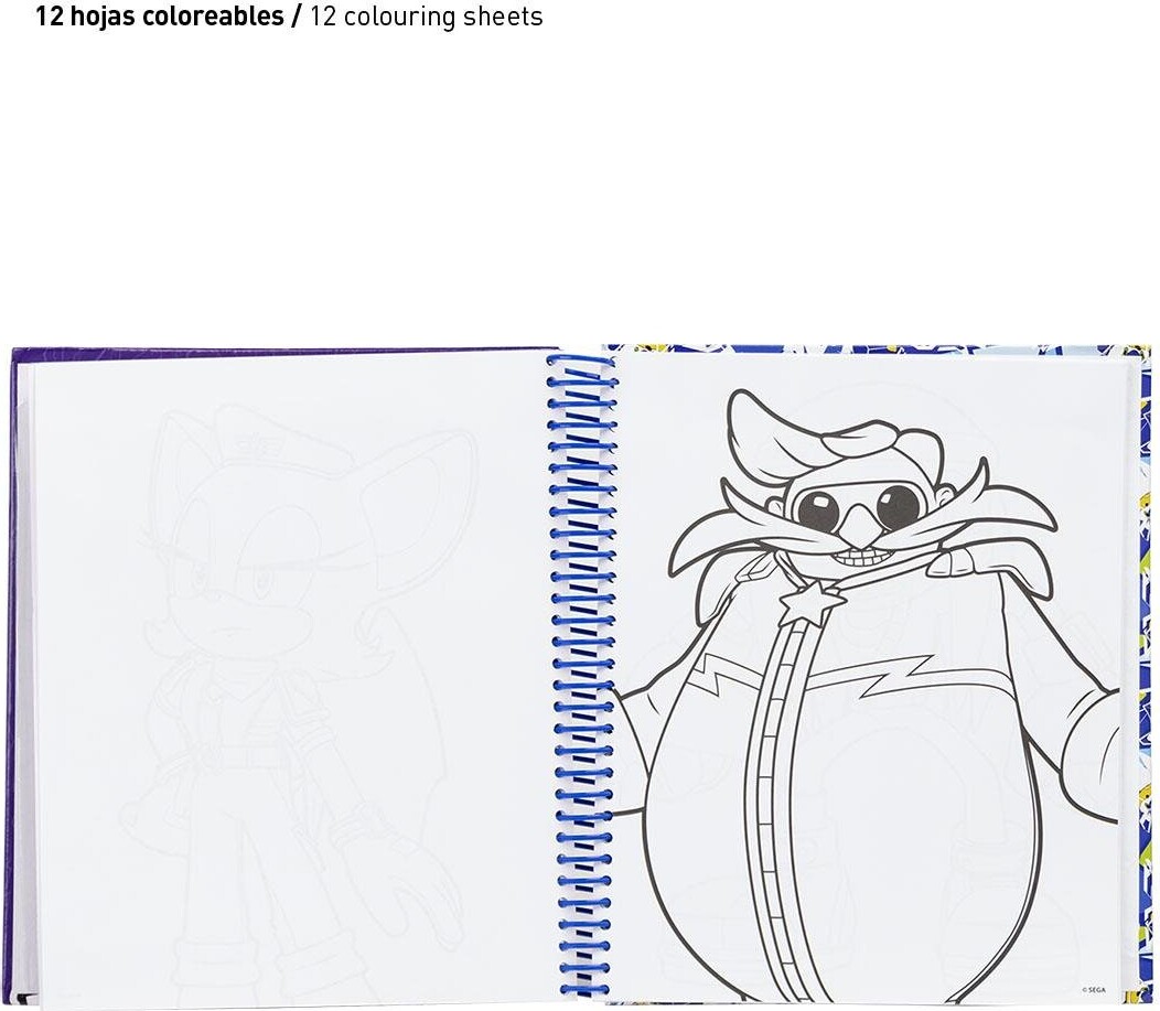 Cerda - Super Farverigt Aktivitetsalbum Sonic Prime