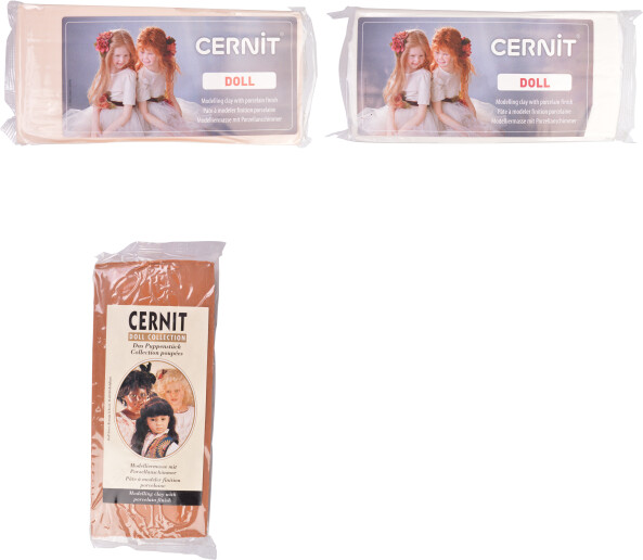 Cernit - Modellervoks - Doll - Rosa Beige 500 G
