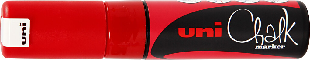 Uni - Chalk Marker - 8 Mm - Rød