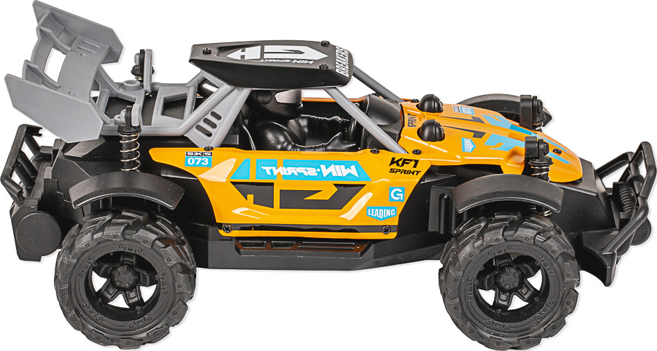 Chaser Rc Wlight 1 18 2 4Ghz 3 7V 500Mah Orange - Tec-Toy