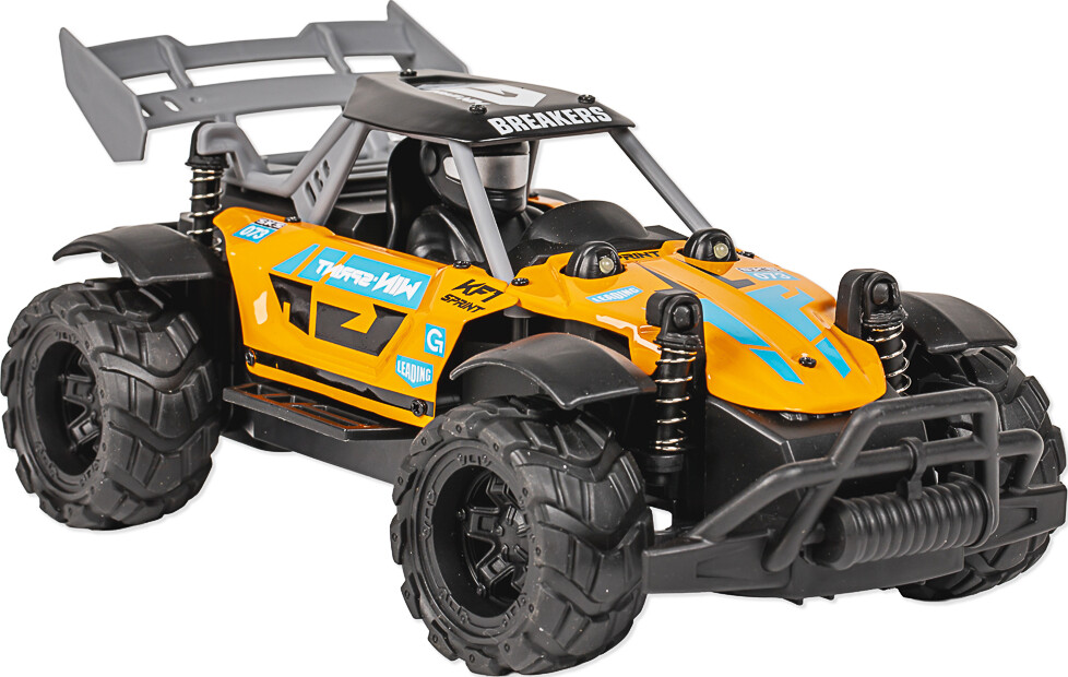 Chaser Rc Wlight 1 18 2 4Ghz 3 7V 500Mah Orange - Tec-Toy