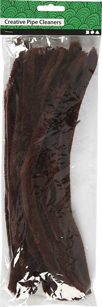 Piberensere - L 30 Cm - B 15 Mm - Brun - 15 Stk