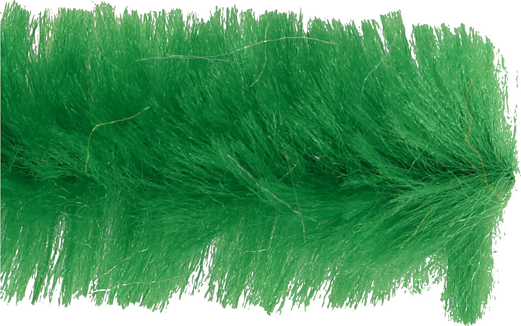 Chenille Piberensere - L 30 Cm - Tykkelse 15 Mm - Mørk Grøn - 15 Stk
