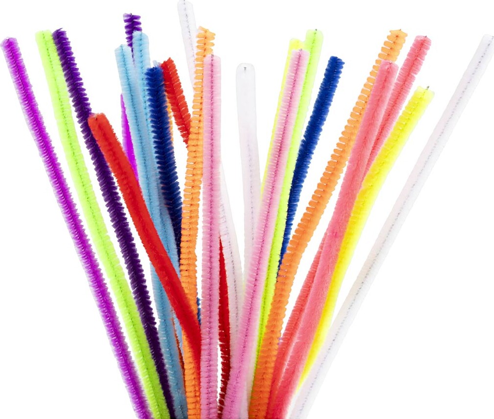 Chenille - L 30 Cm - Tykkelse 6 Mm - Colorful