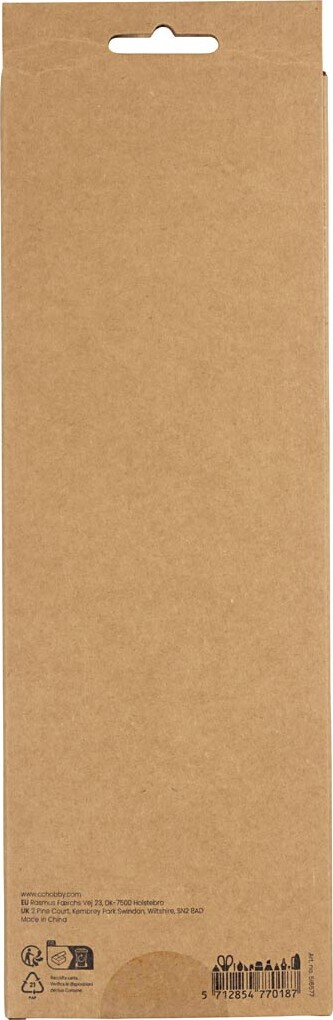 Chenille Piberensere - L 30 Cm - Tykkelse 6 Mm - Mørk Rød - 50 Stk
