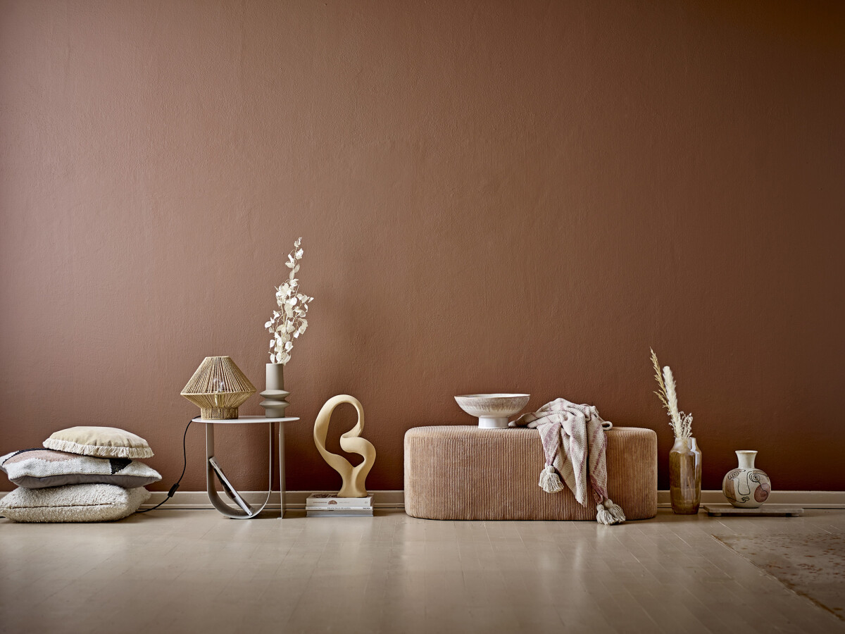 Bloomingville - Cher Sidebord - Natur - Metal - Rundt