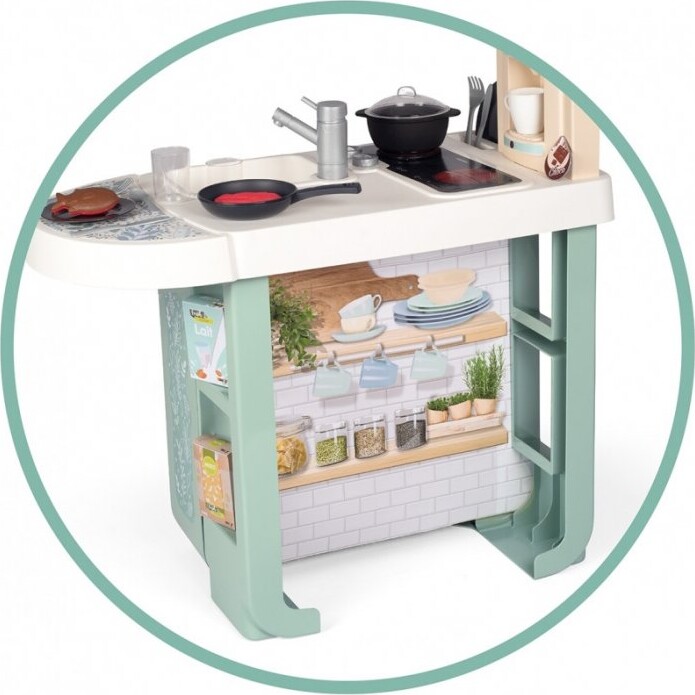 Smoby - Legekøkken Med Tilbehør - Cherry Kitchen