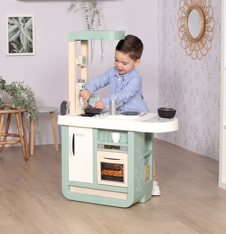 Smoby - Legekøkken Med Tilbehør - Cherry Kitchen