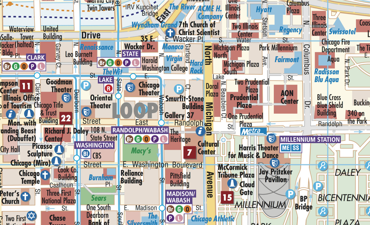Chicago - Borch Maps