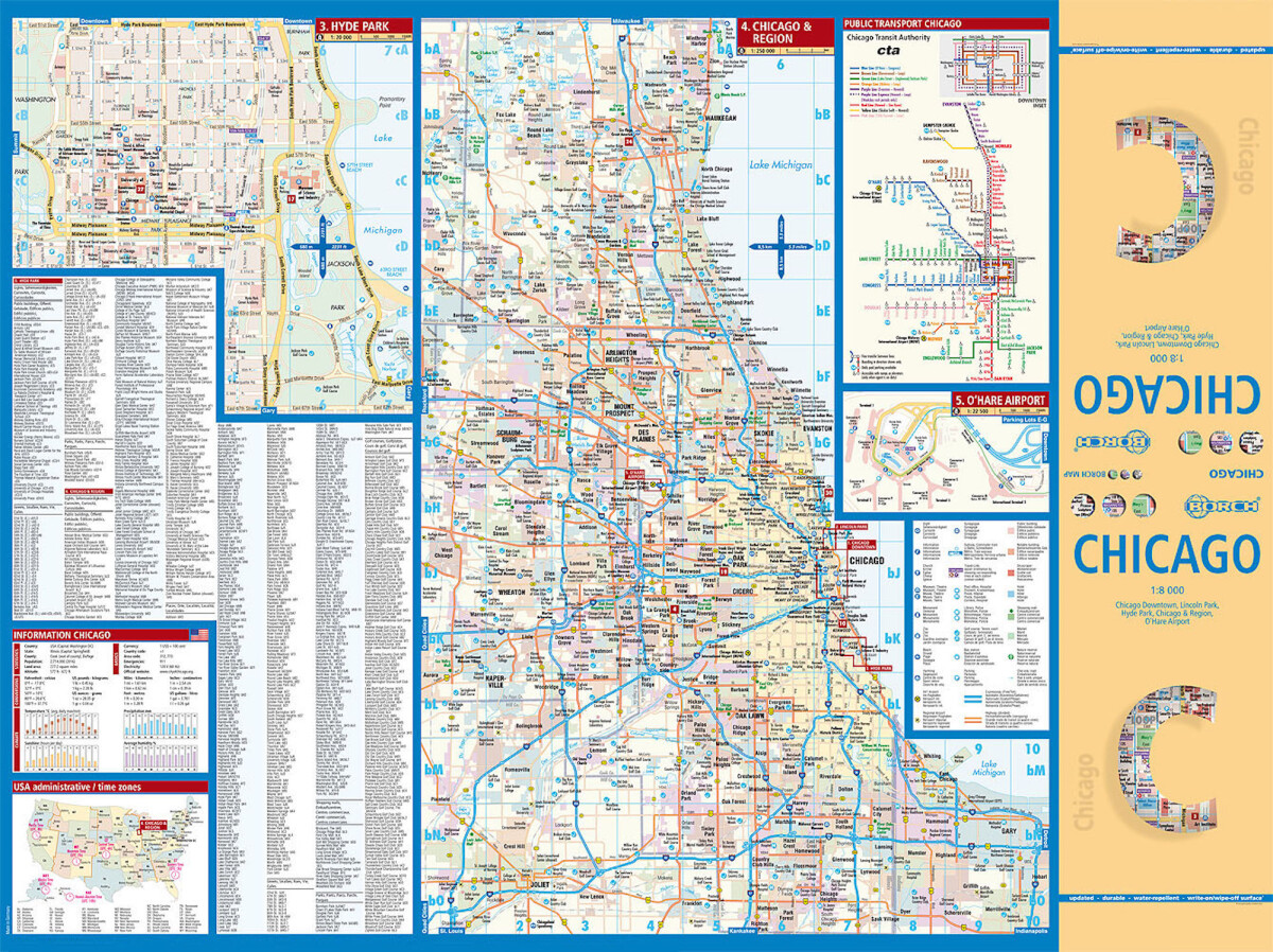 Chicago - Borch Maps