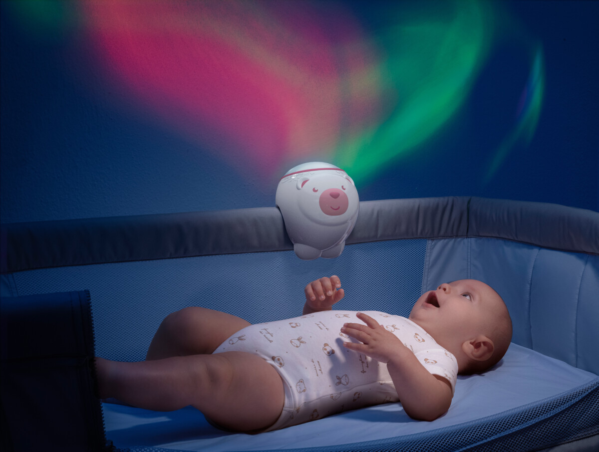 Chicco - Isbjørn Projektor Lyserød