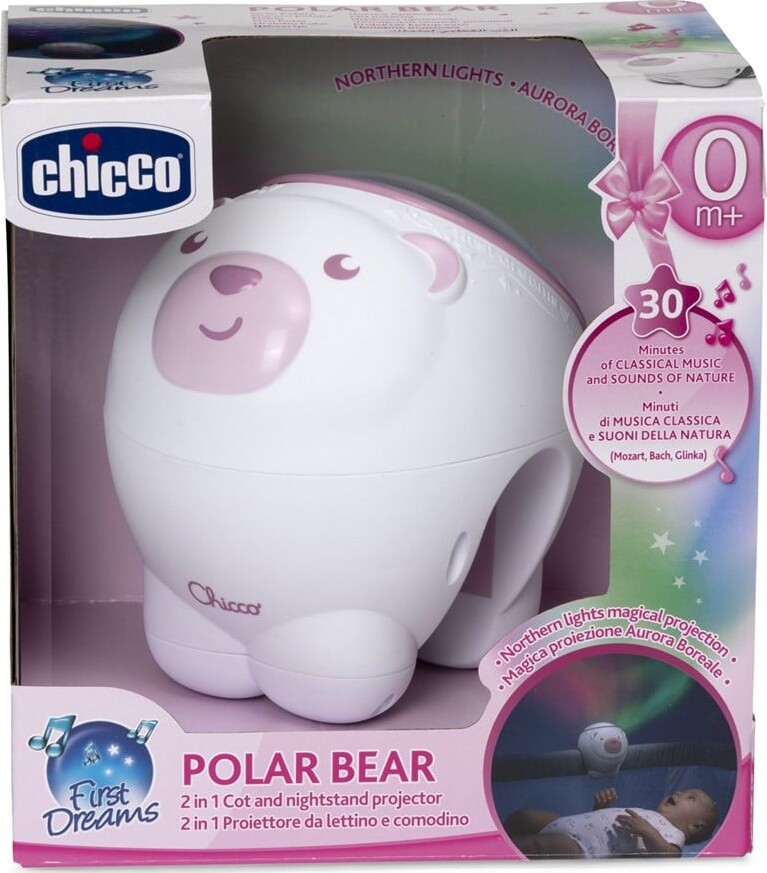 Chicco - Isbjørn Projektor Lyserød